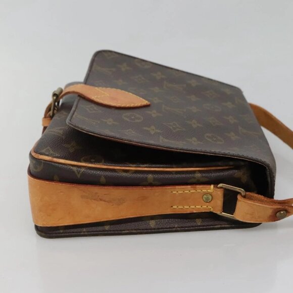 LOUIS VUITTON Monogram Cartouchiere GM Shoulder Bag M51252 LV Auth BA4214 - Picture 5 of 16